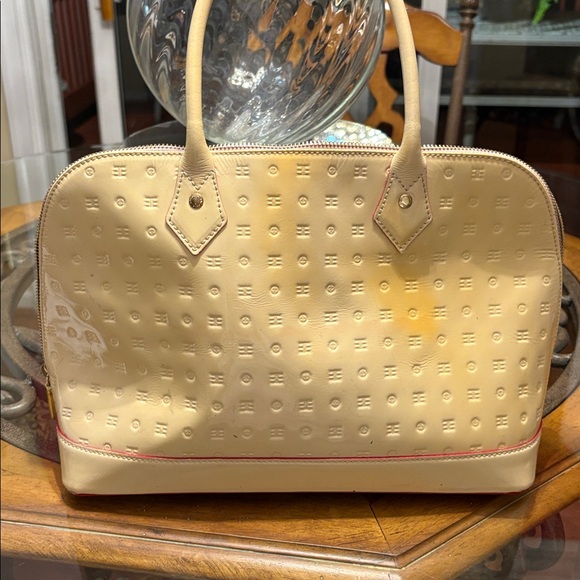 ARCADIA Genuine Patent Leather Tote Purse - VINTAGE - Picture 12 of 12